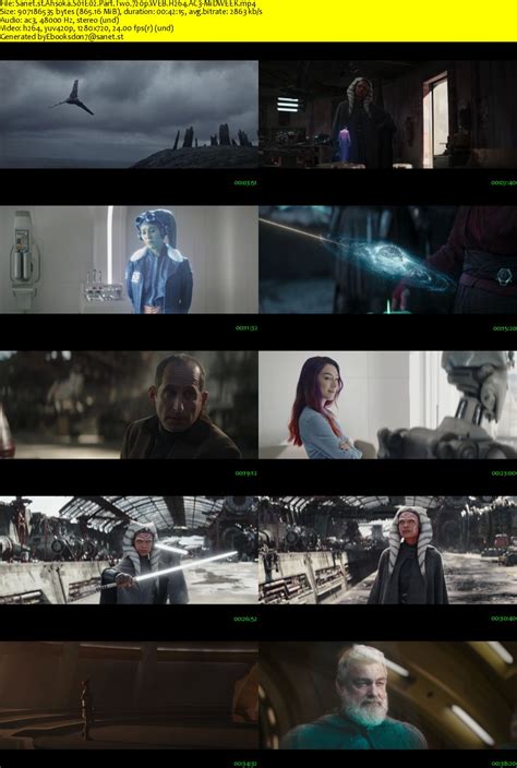 ana s01e02 720p web h264|Ahsoka subtitles .